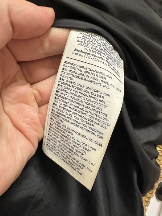 Geaca de puf Nike Gold