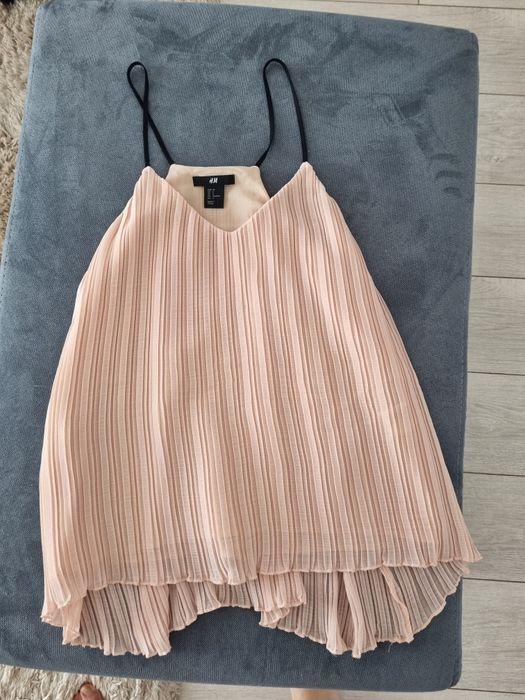 Top plisat, vaporos H&M