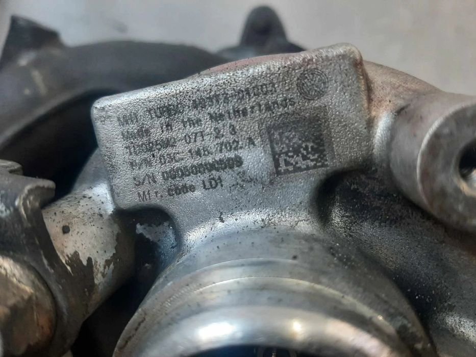 turbina 1.4 tsi cax vw golf 6 audi a3 8p seat leon toledo altea vw passat b6   03c145702a