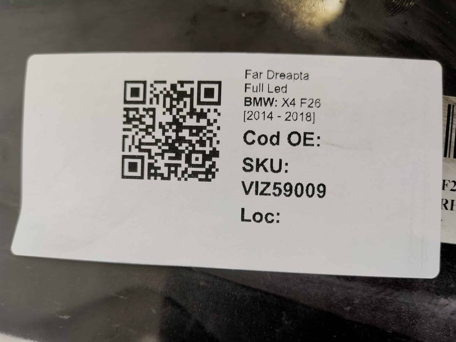 Десен фар Ксенон Лед БМВ Х4 / BMW X4 F26 [ - ] Оригинален Повреден