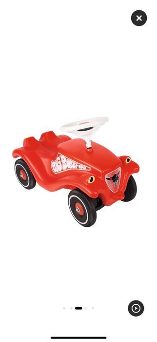 Vand Masinuta Ride-on Big - Bobby Car Clasic, rosu