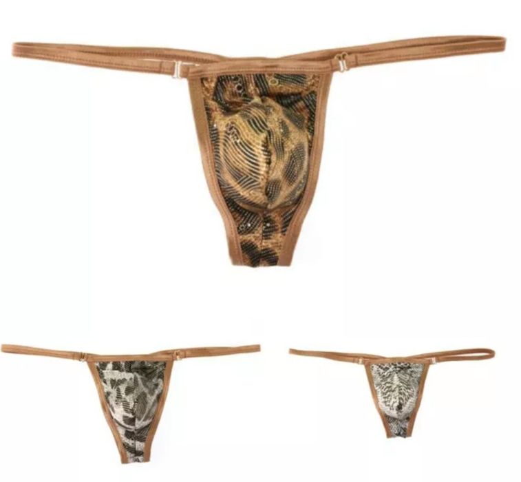 Мъжка Прашка Snakeskin G String