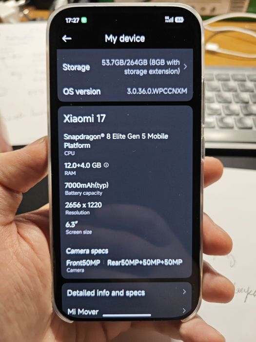 Xiaomi 17 новый. Комплект