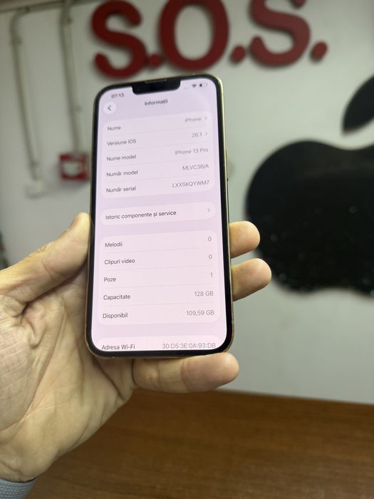 Vand Iphone 13 Pro 128Gb Gold