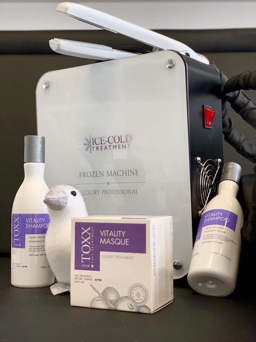 Hair TOXX Ice-Cold Frozen Machine (-16°C) Чисто нова  Професионална машина за криотерапия на коса