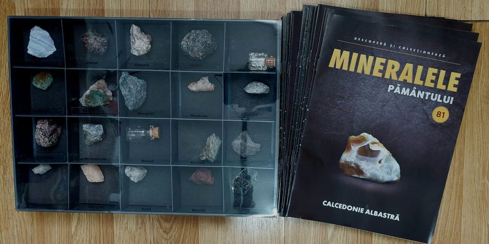 Colectia de pietre mineralele pamantului
