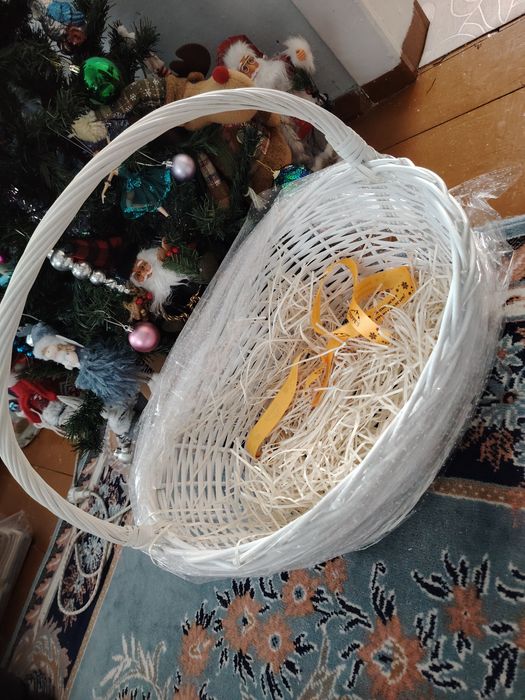 Корзина плетеная