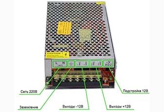 Купить Блок питания ZLWV (водостойкий) от производителя