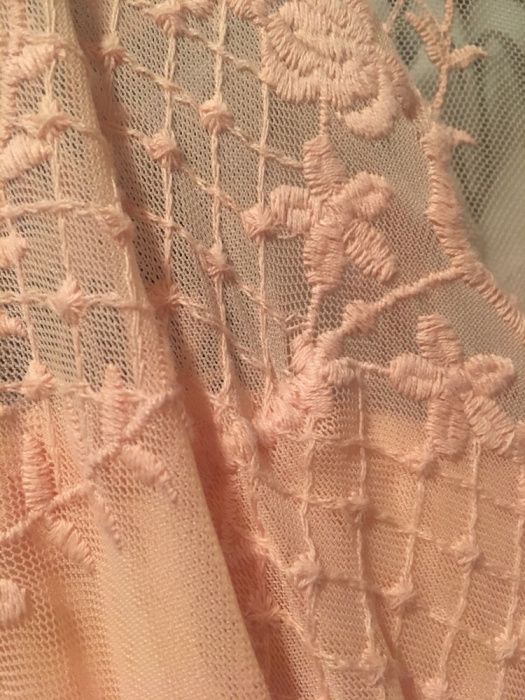 Rochie mătase naturala si dantela