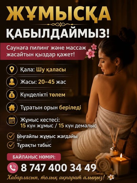 Саунага пилинг жасаганга