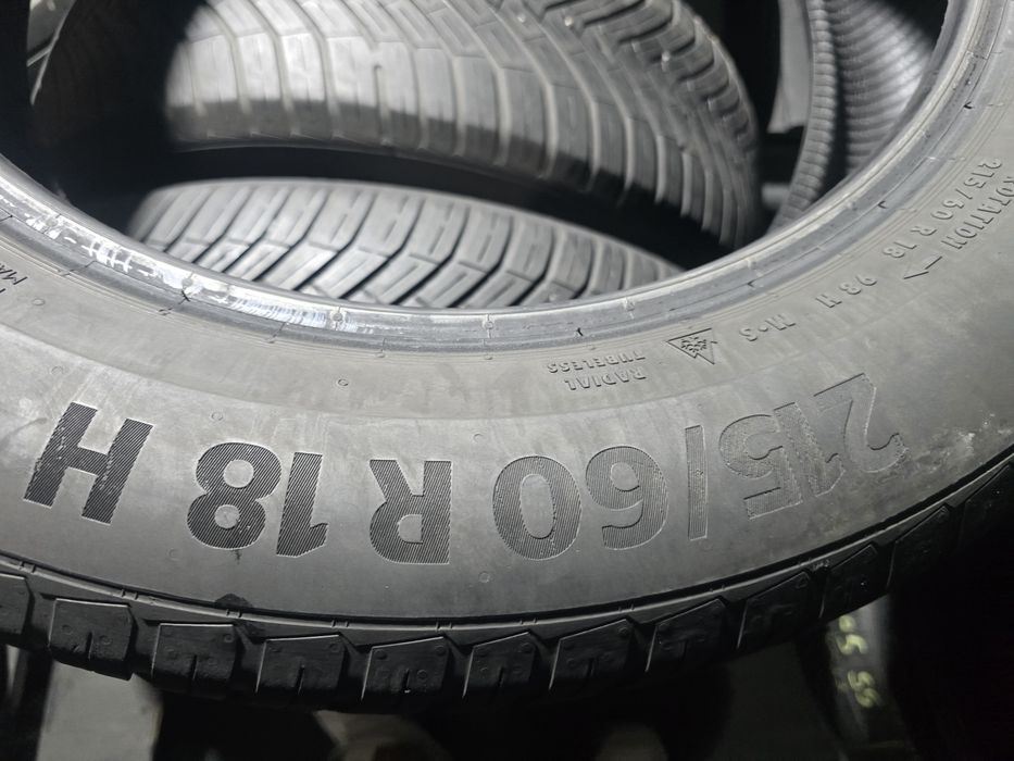 Vand 4 anvelope 215/60/18 CONTINENTAL all season