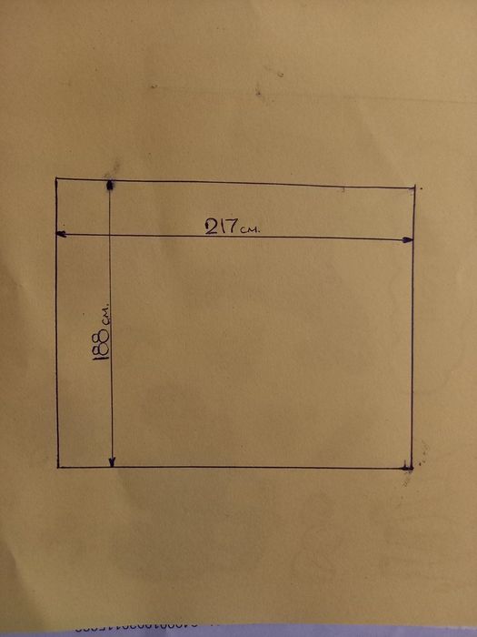 Гаражна врата шир 220 височина 190