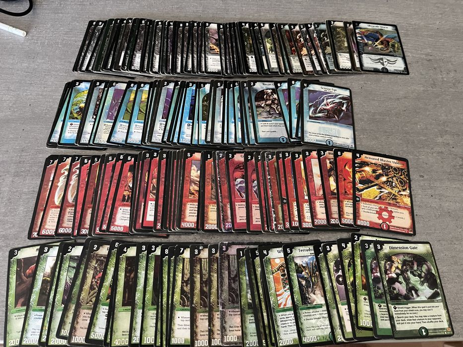 Carti de joc Duel Masters (toata colectia)