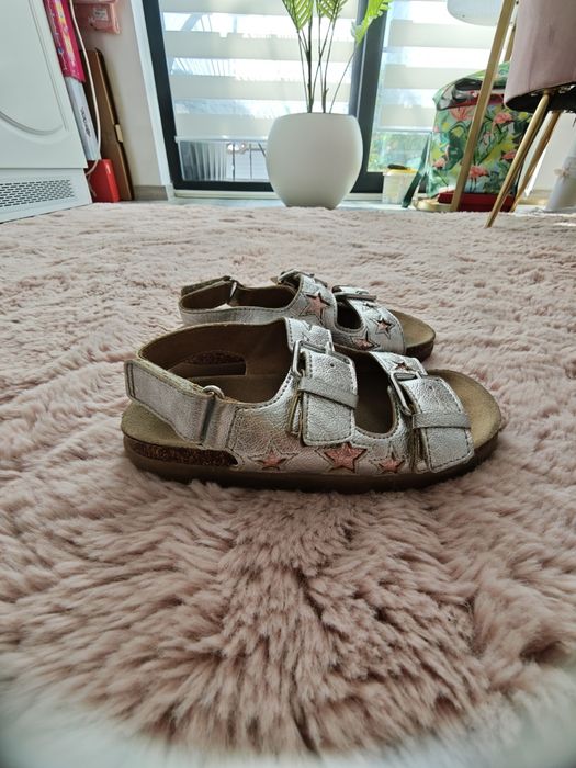 Sandale Zara argintii marimea 27
