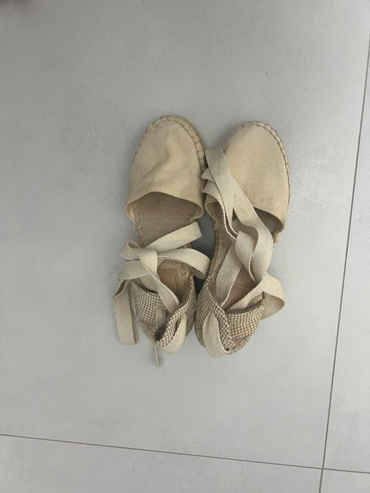 Vand sandale textil
