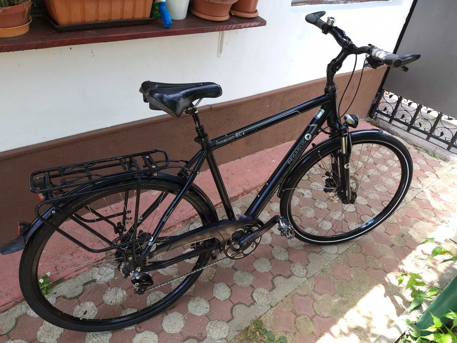 Bicicleta trakking  Pegasus , Alfine 11, model aniversar, primul propietar