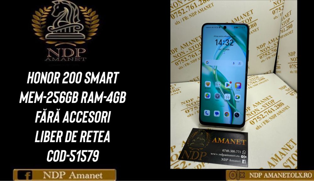 NDP Amanet Braila Honor 200 Lite (51578)