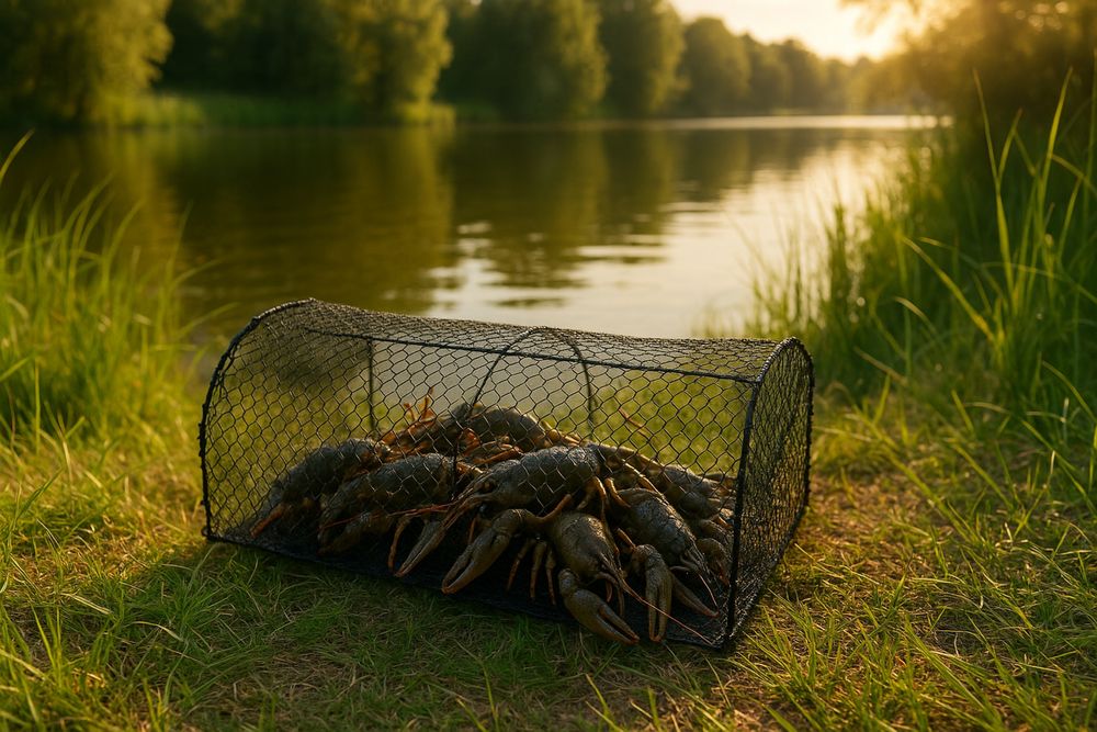 Capcană profesională pentru raci – eficientă și ușor de folosit