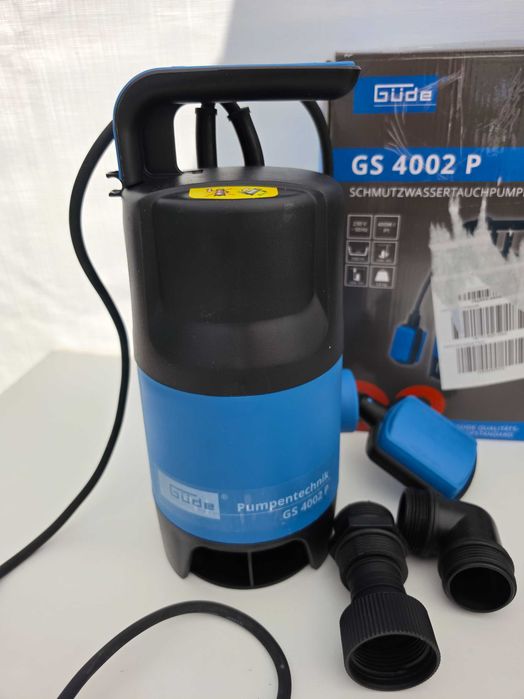 Gude Pompa submersibila pentru apa murdara Gude GS 4002 P 400 W, 7500 l/h