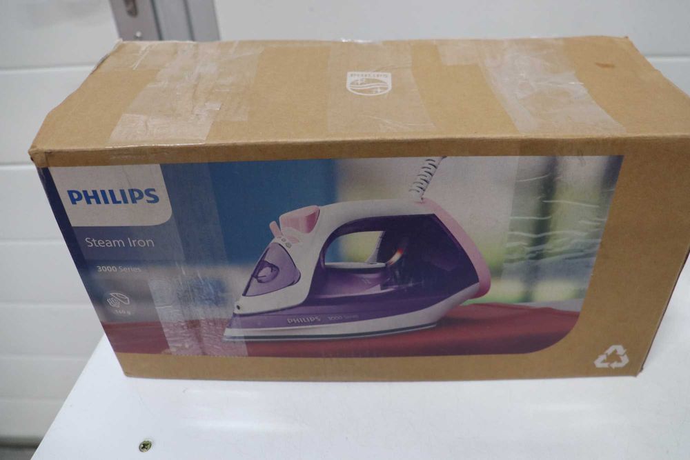 Парна ютия Philips серия 3000, 2000W, пара 140г, керамична