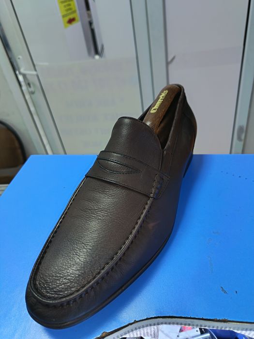 Мужской туфли кожа