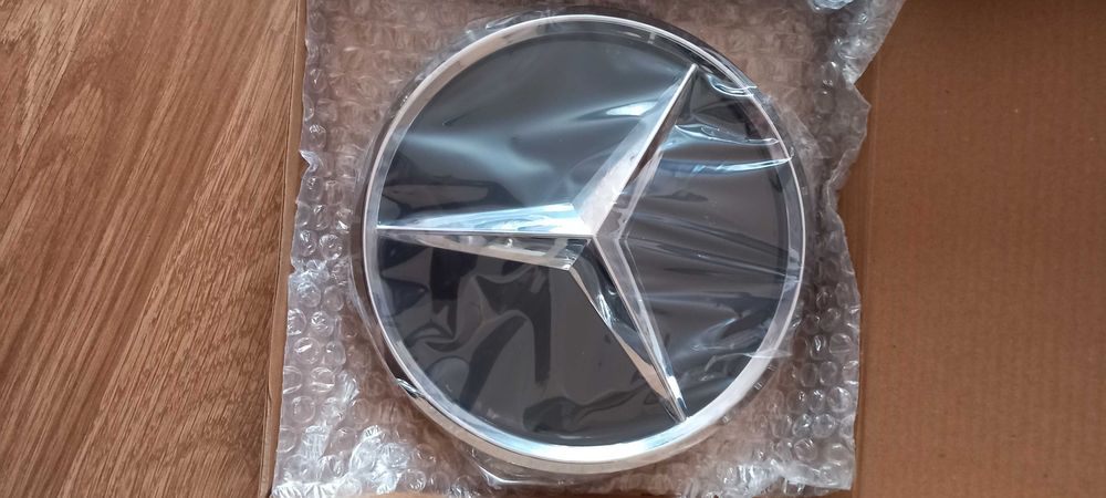Sigla Mercedes 3D / noua / 18.5 cm