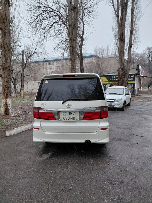 Альфард в ОТС, родной окрас