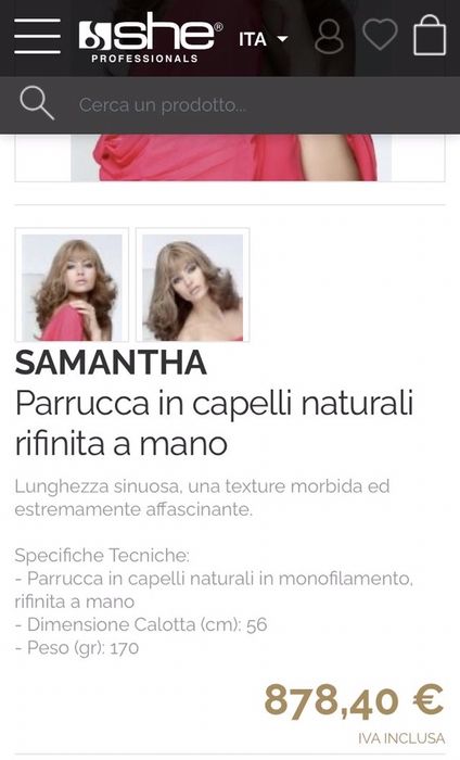 Peruca din par natural 100%