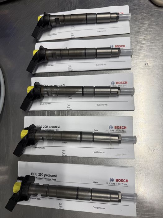 BOSCH дюзи 0445115052 (тествани, готови за монтаж) Audi / VW 3.0 V6 TDI
