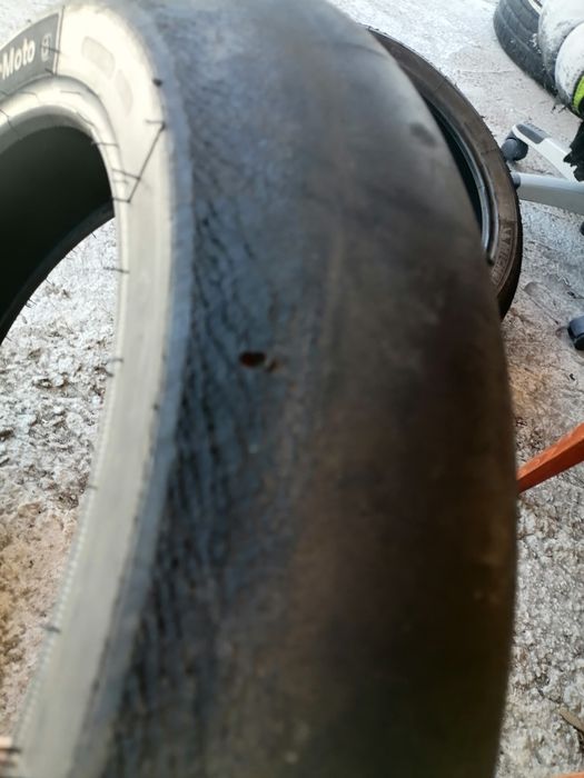 Продавам мото гума 120 80 16 MICHELIN Power Super Moto