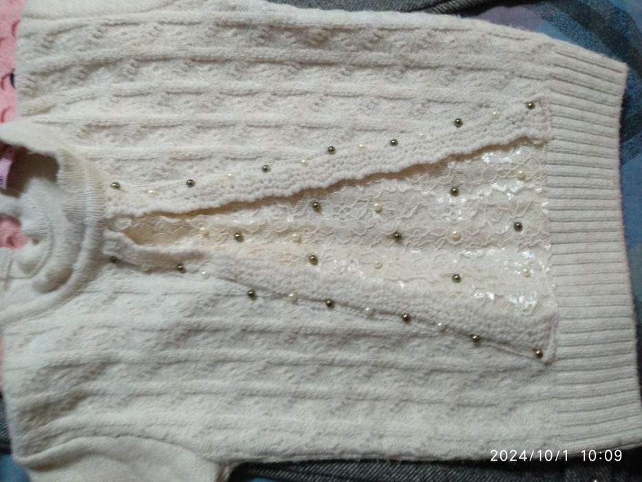 Теплые кофты для девочки