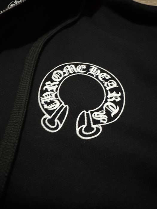 Chrome Hearts zip-up hoodie