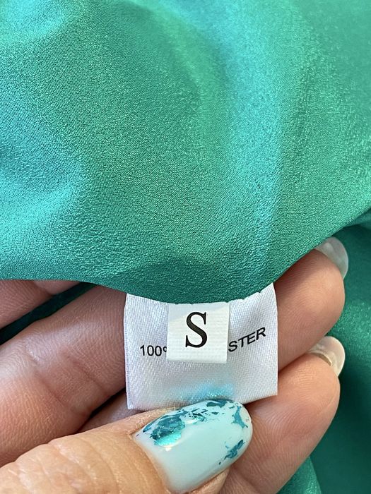 Rochie elegantă verde smarald S, ocazie specială