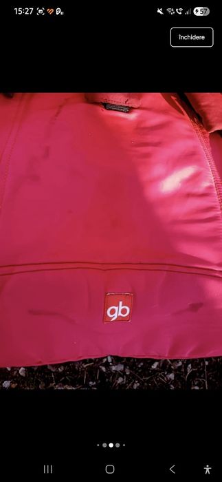 Căruț sport GB Qbit+ All Terrain, Red