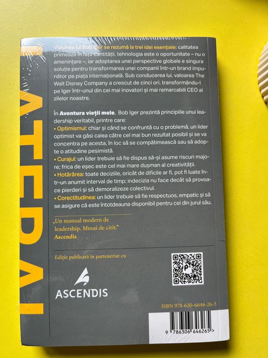 Carte Aventura vietii mele - Robert Iger