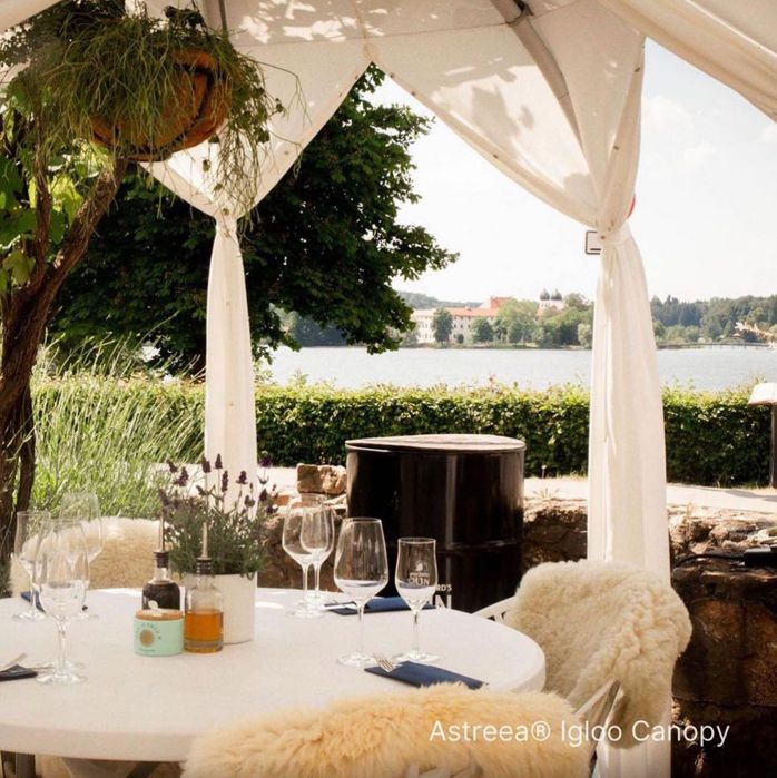 Иглу беседка за двор и градина