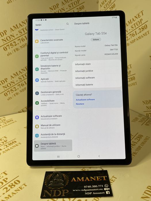 NDP Amanet Braila Galaxy Tab S5e( 42095)