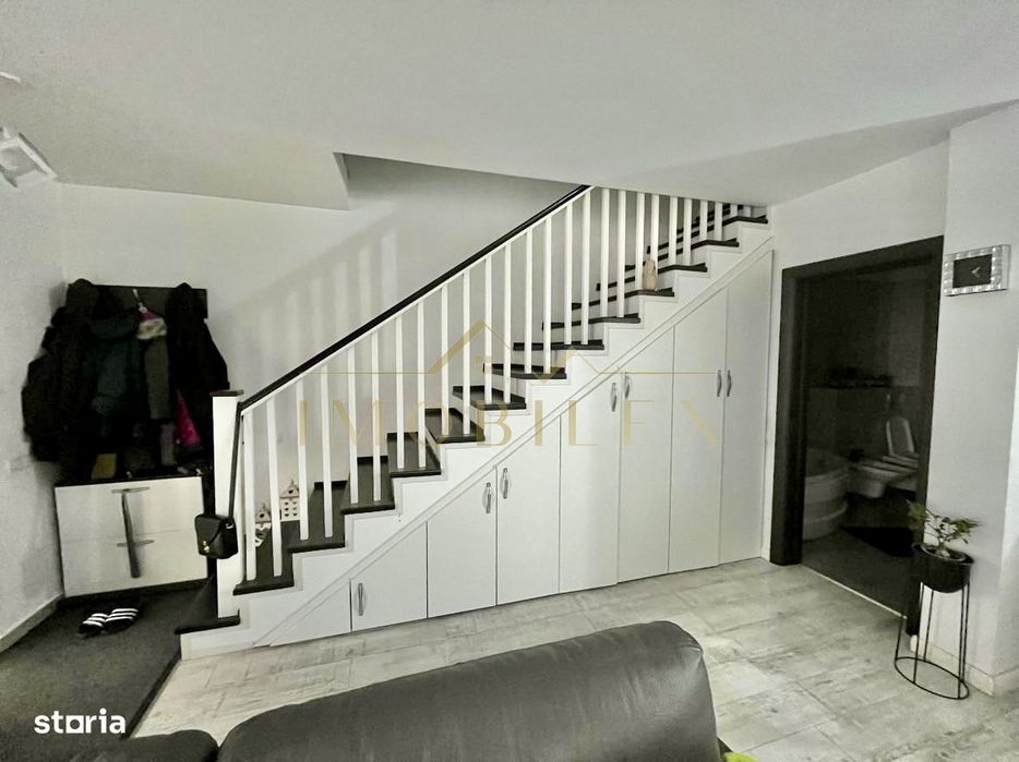 Casa tip duplex 120 mp, mobilat, zona Gilau