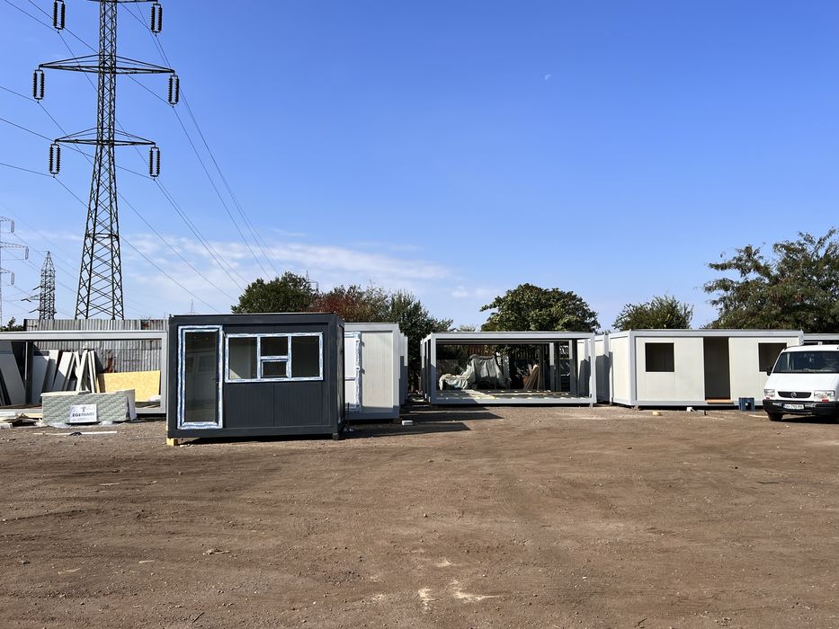 Container modular birou vestiar comercial