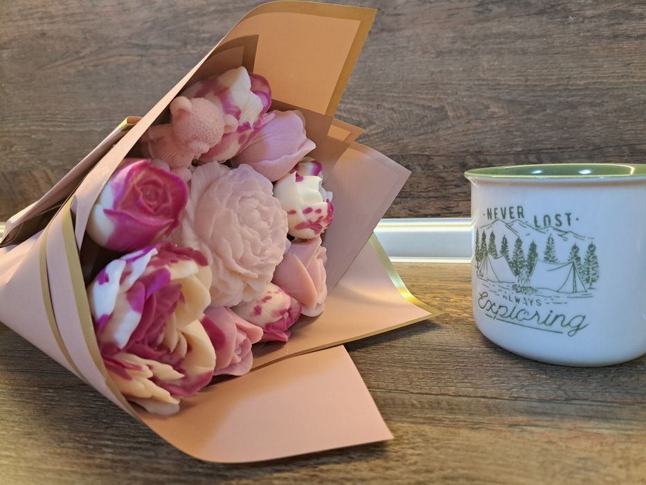 Соеви свещи,ръчна изработка