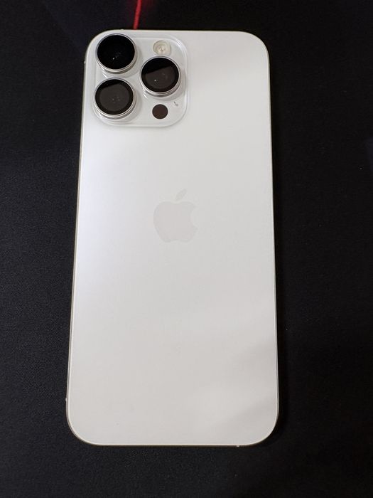 Apple iPhone 16 Pro Max, 256GB, 5G, White Titanium