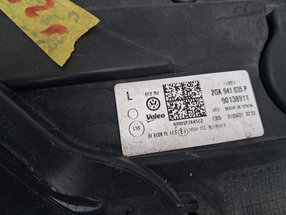 Фар  Vw T-Roc 2019/2022г