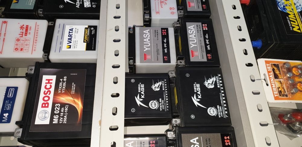 аккумуляторы на мототехнику