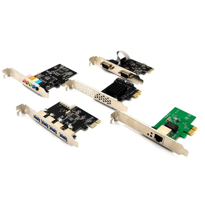 Карты расширения PCI / LAN / аудио / COM / SATA / USB / Магазин OWIOM