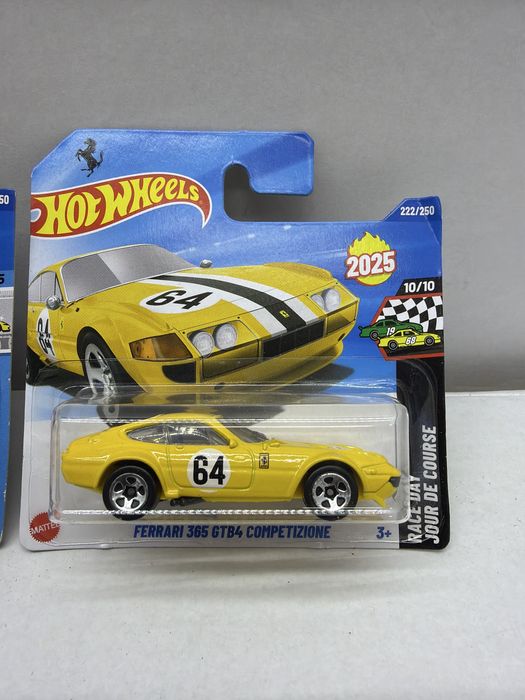 Hotwheels Lot 3 machete Ferrari F40 SF90 365 GTB4 scara 1:64 metalice