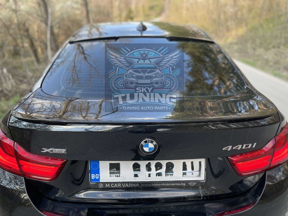 Bmw F36 тип M4 спойлер за задно стъкло/сенник за бмв f36 М4 лип стъкло