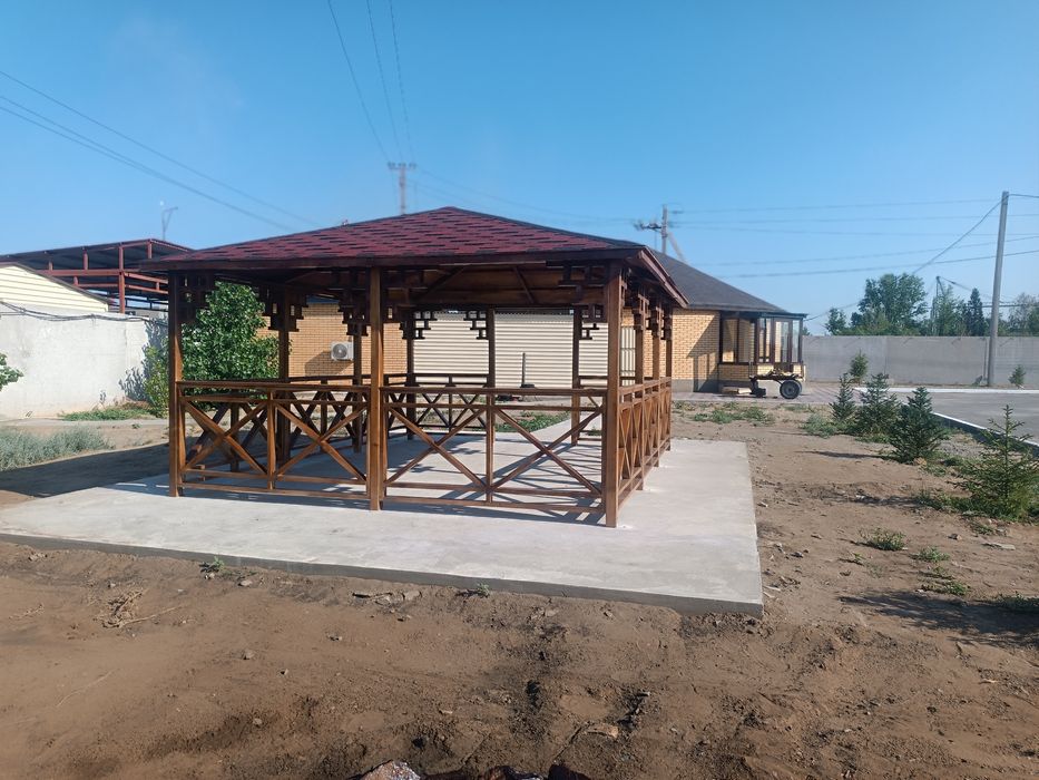 Беседки деревянные