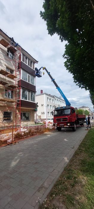 Услуги автовышки манипулятора.