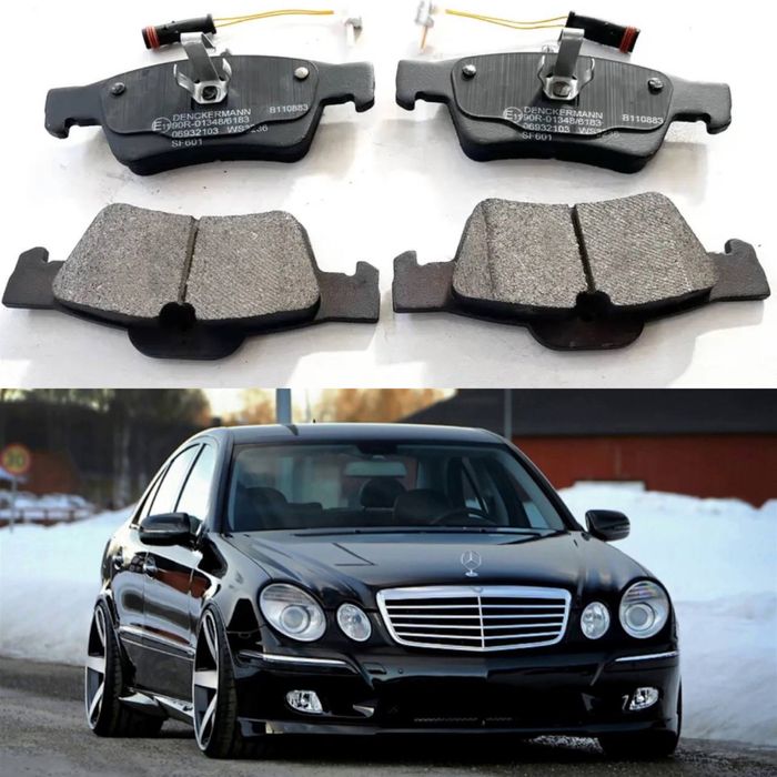 Mercedes E Class Оригинальные Задние Колодки Euro Pads