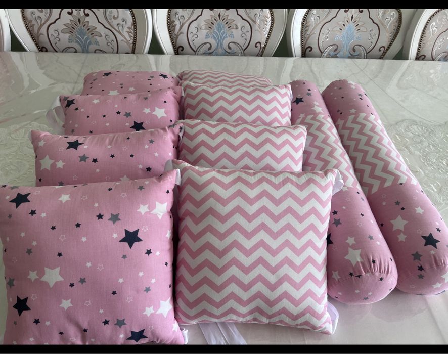 Бортики на кровать